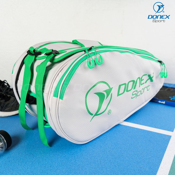 Balo thể thao Donex Gear BB-1606 trắng phối xanh lá